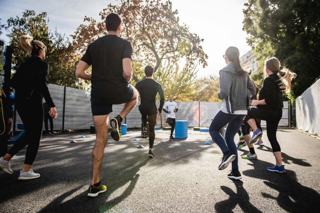 Services outdoor workout